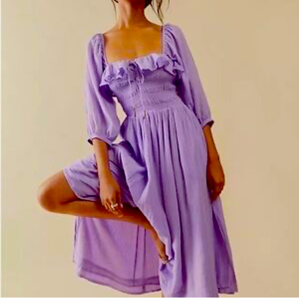 Free People Oasis Midi Dress